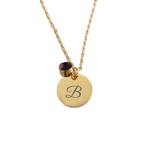 Ketting met geboortesteen - Goud - Afbeelding 4