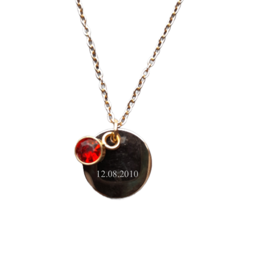 Ketting met geboortesteen - Rose Gold - Afbeelding 5