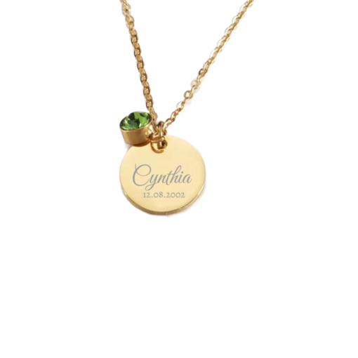Ketting met geboortesteen - Goud - Afbeelding 6