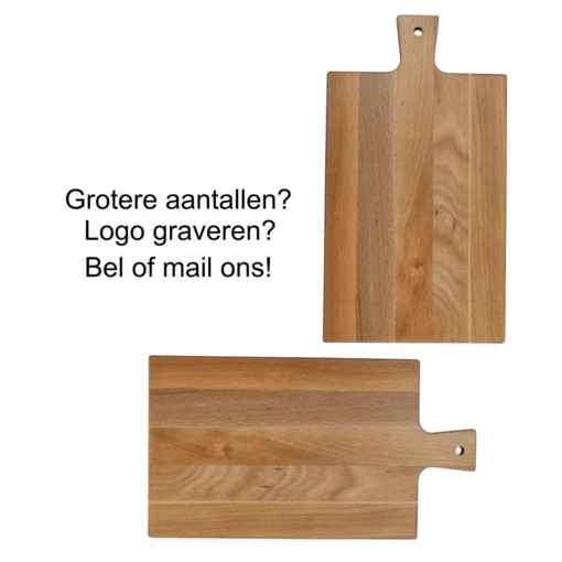 Een borrelplank, serveerplank of tapasplank is altijd een goed cadeau voor personeel of relaties. Bel voor een scherpe prijs.