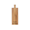 Langwerpige borrelplank behandeld met olie.