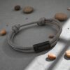 Heren armband gegraveerd met naam - one size