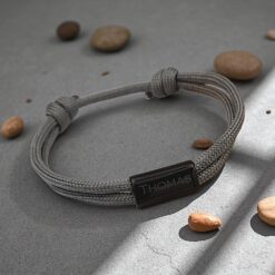 Heren armband gegraveerd met naam - one size