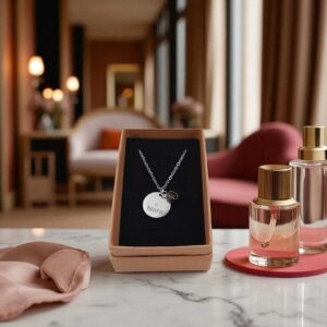 Ketting met geboortesteen - alle maanden verkrijgbaar