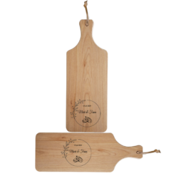 Borrelplank graveren, het perfecte cadeau voor bruiloft